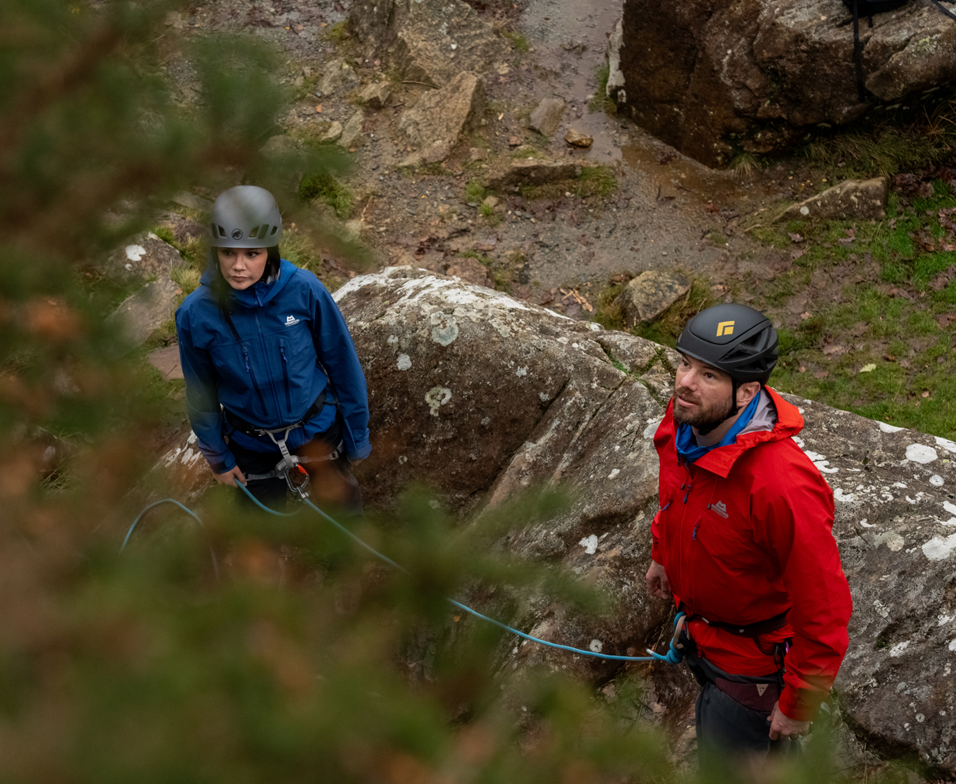 Climbing trekitt adventures Leila and Steve