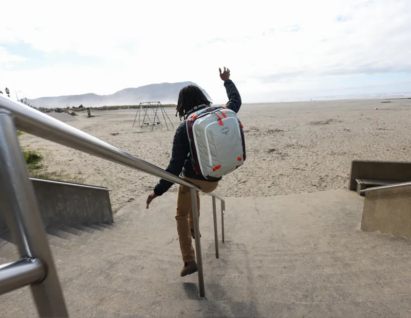 Osprey hiking backpack adventure