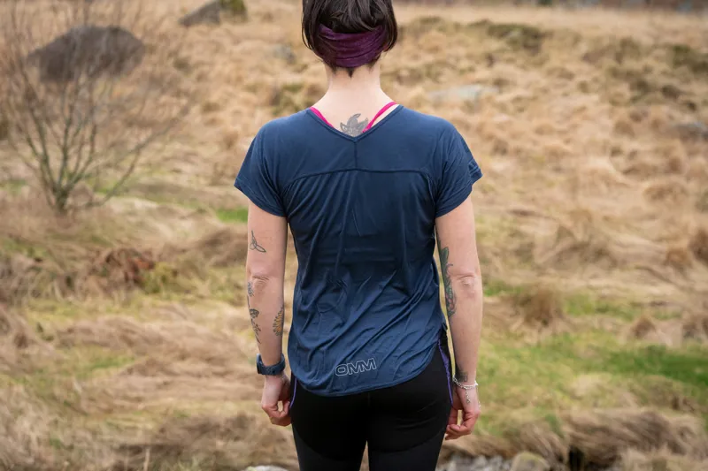 OMM Women's Nitro Tee SS Navy-3