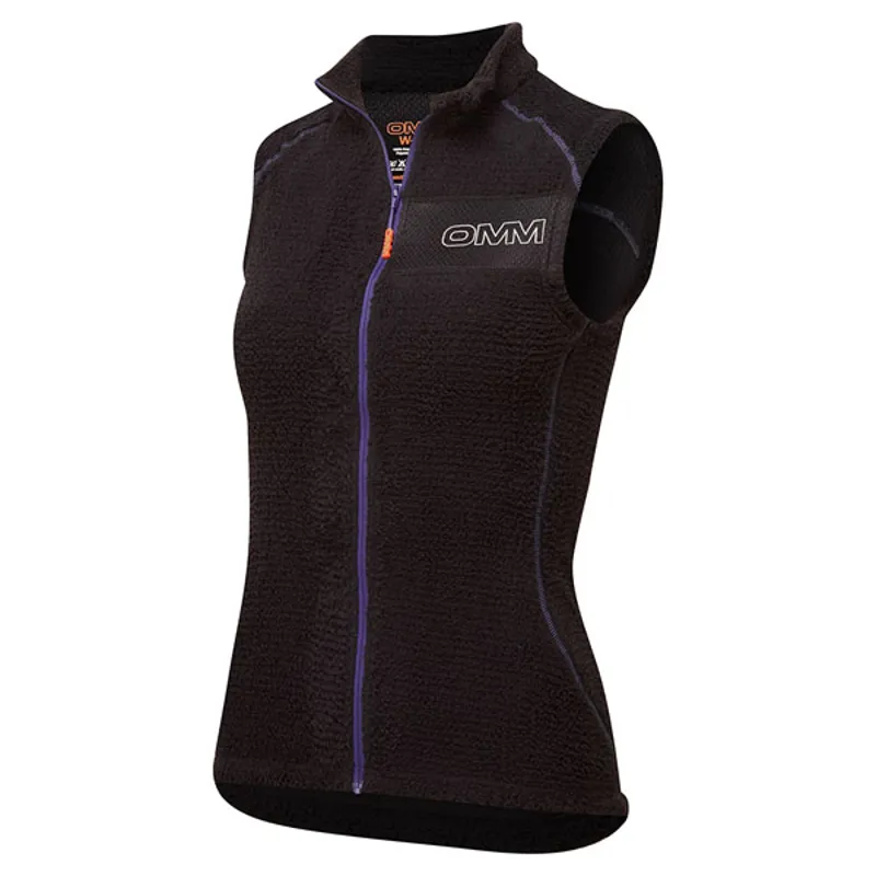 OMM Women's Core Zipped Vest Black-1