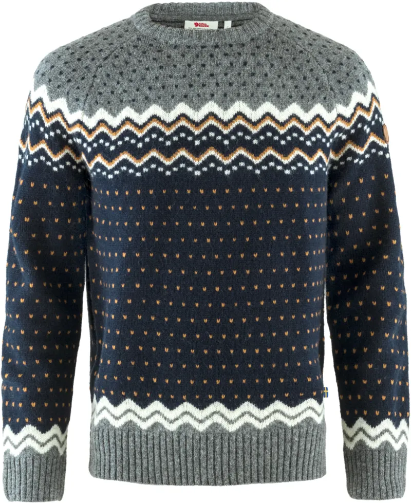 Fjallraven Men's Ovik Knit Sweater Navy XXL