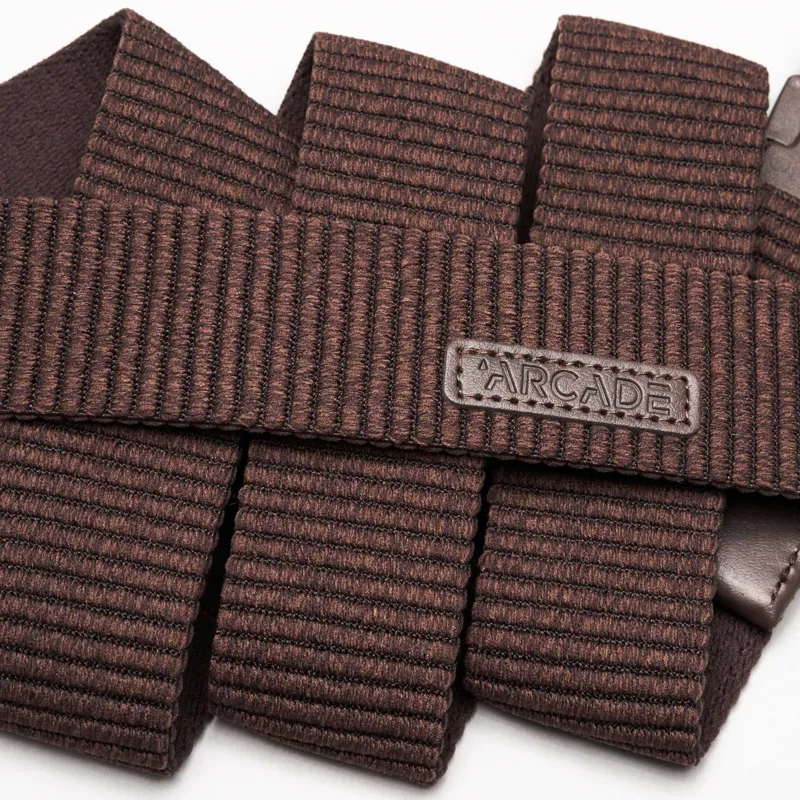 Arcade Belts Woody Capture Slim Belt Heather Walnut-1