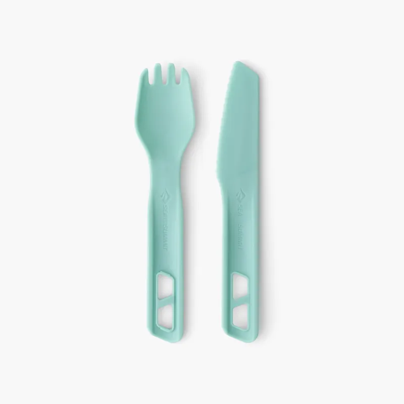 Sea to Summit Passage Cutlery Two-Piece Set Blue-1