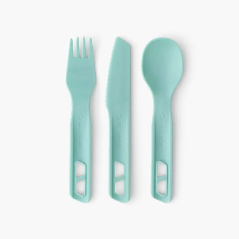 Sea to Summit Passage Cutlery 3-Piece Set Blue-1
