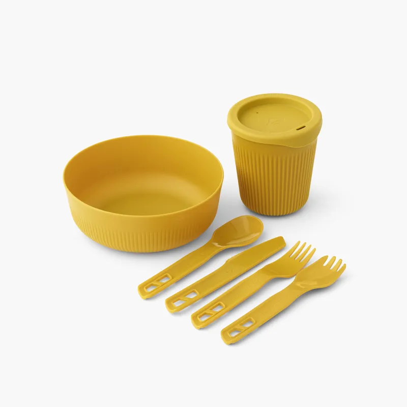 Sea to Summit Passage Dinnerware Six-Piece Set Yellow-1