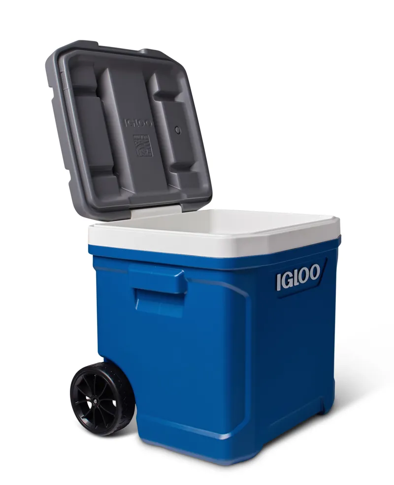 Igloo Latitude 60 Roller Cool Box Blue-2