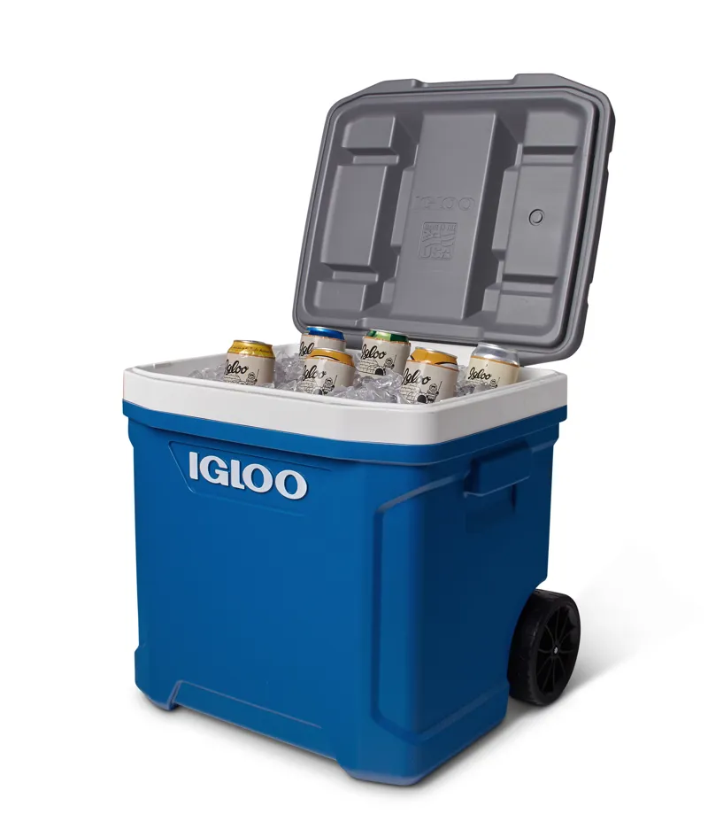 Igloo Latitude 60 Roller Cool Box Blue-1