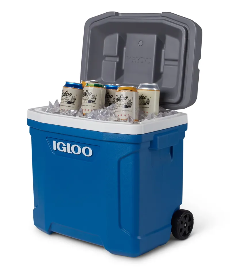 Igloo Latitude 30 Roller Cool Box Blue-1
