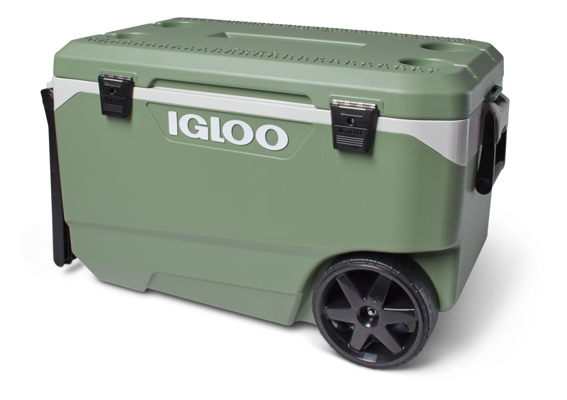 Igloo ECOCOOL Latitude 90 QT Roller Cooler RECALL DO NOT GO LIVE-3