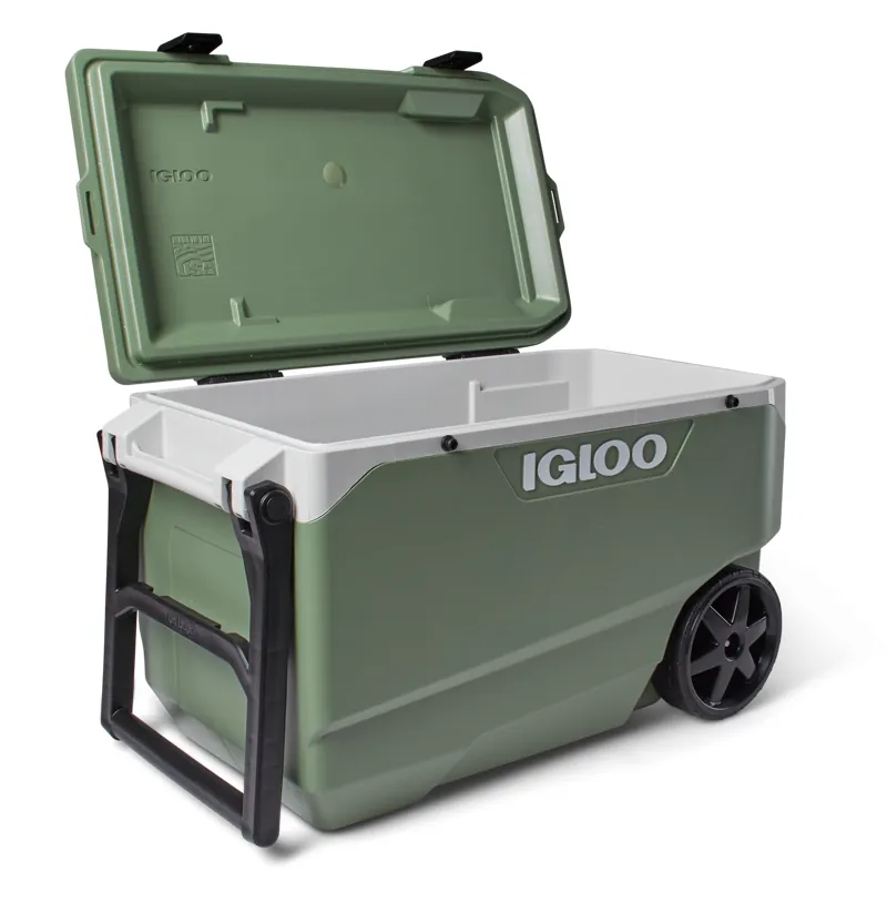 Igloo ECOCOOL Latitude 90 QT Roller Cooler RECALL DO NOT GO LIVE-7