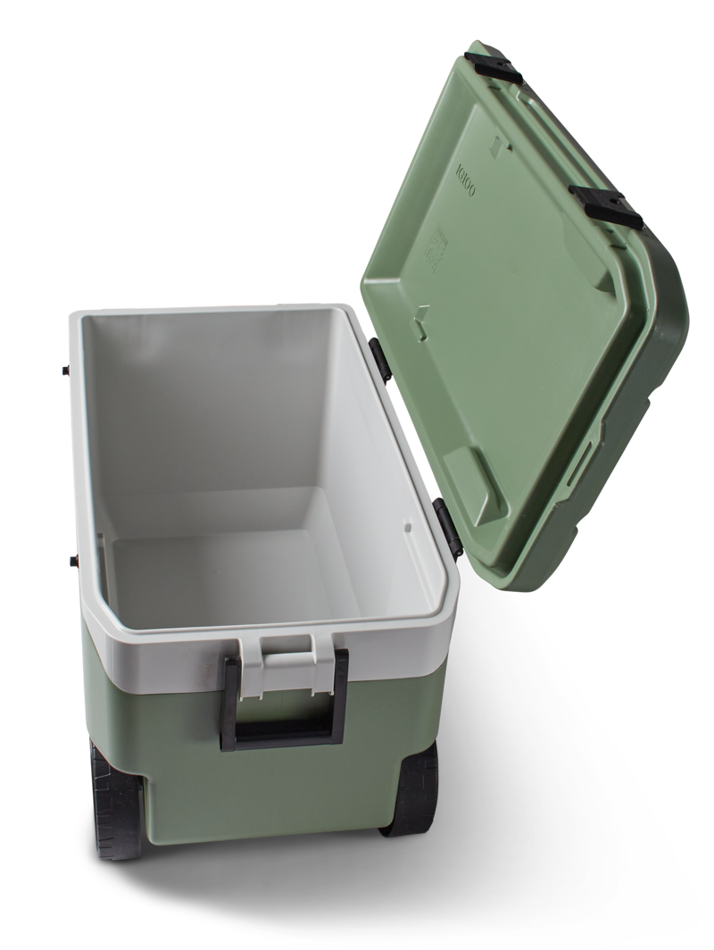Igloo ECOCOOL Latitude 90 QT Roller Cooler RECALL DO NOT GO LIVE-5
