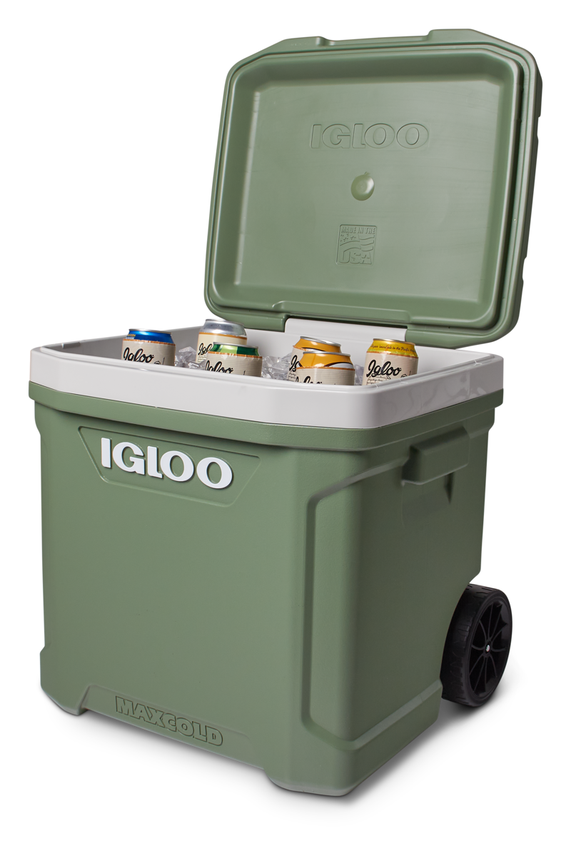Igloo ECOCOOL Latitude 60 QT Roller Cooler-6