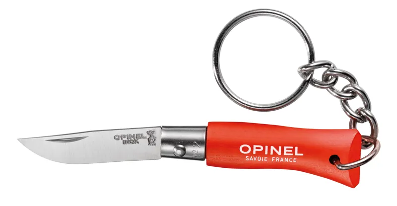 Opinel No02 Colorama Keyring Orange DEACTIVATED