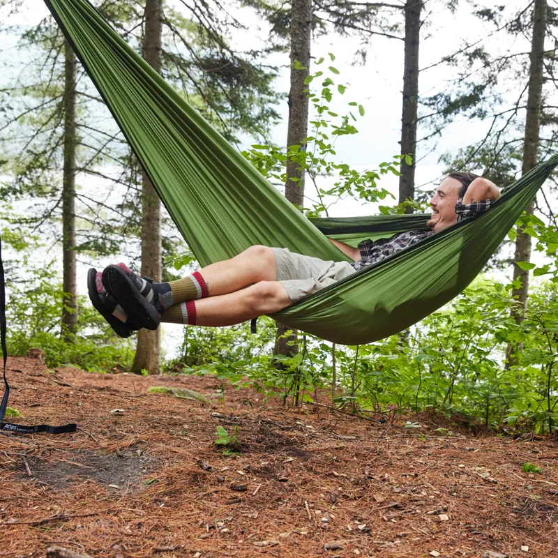 Darn Tough Mens Heady Stripe Micro Crew Light Cushion Ash-2