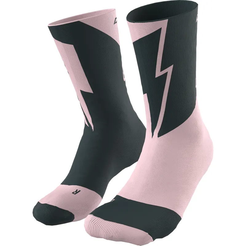 Dynafit No Pain No Gain Socks Pale Rose/Blueberry-1
