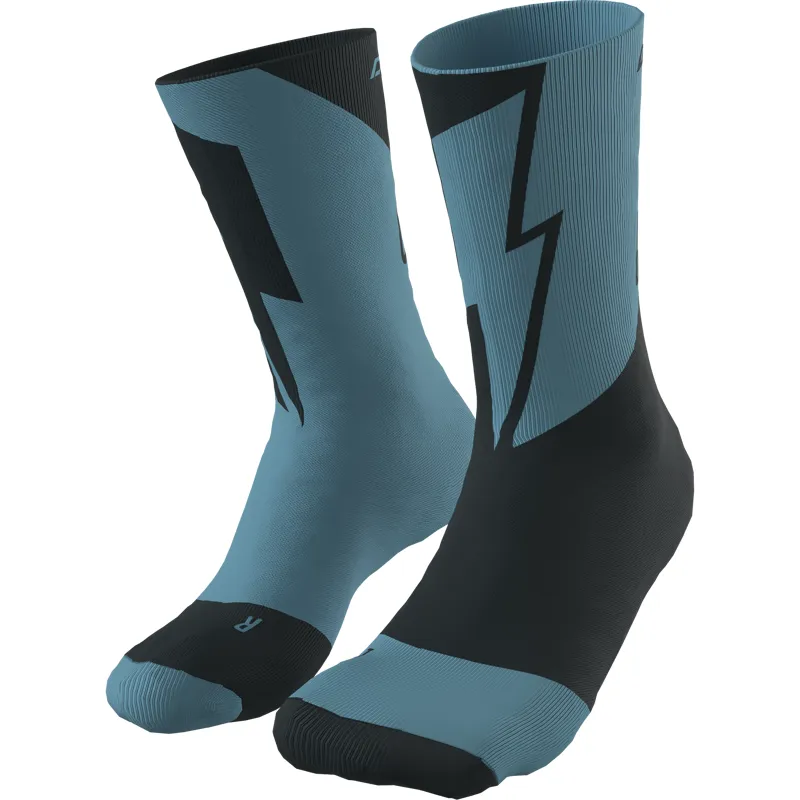 Dynafit No Pain No Gain Socks Storm Blue-1