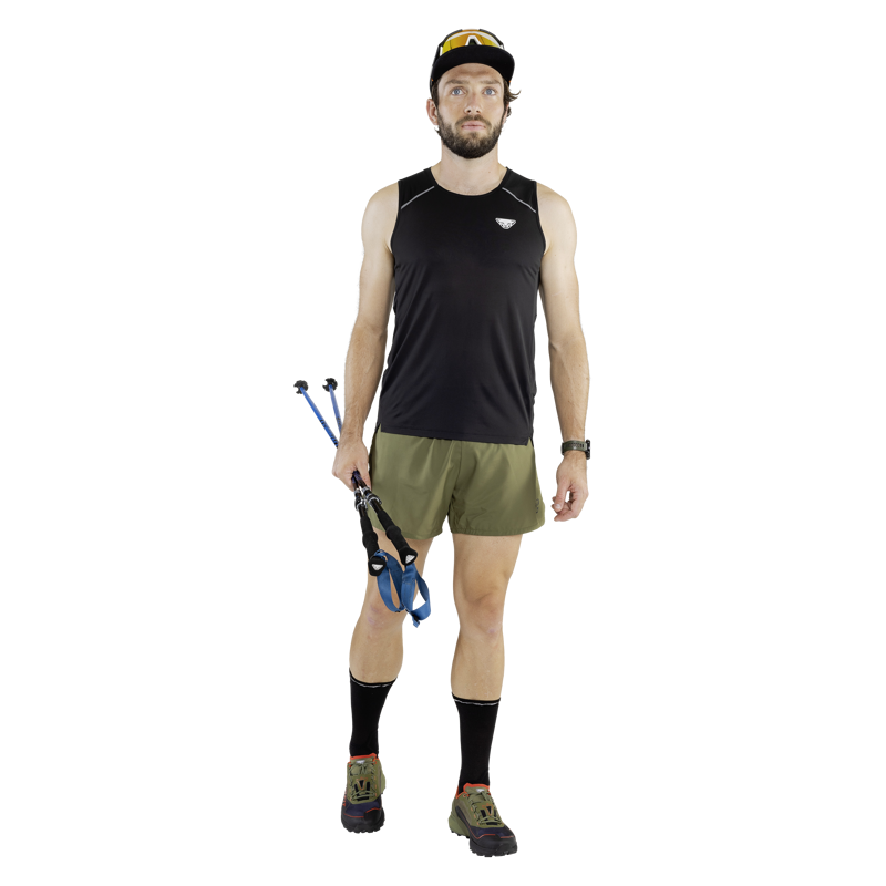 Dynafit Mens Sky Shorts Winter Moss-1