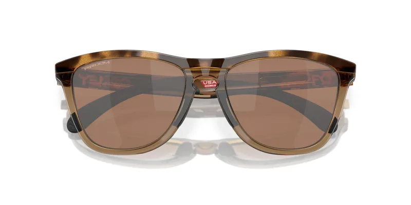 Oakley Frogskins Prizm Tungsten Polar Brown Tortoise/Smoke-7