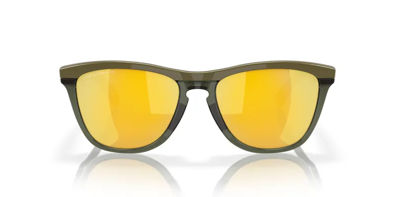 Oakley Frogskins Prizm 24K Polar Dark Brush/Olive Ink-9