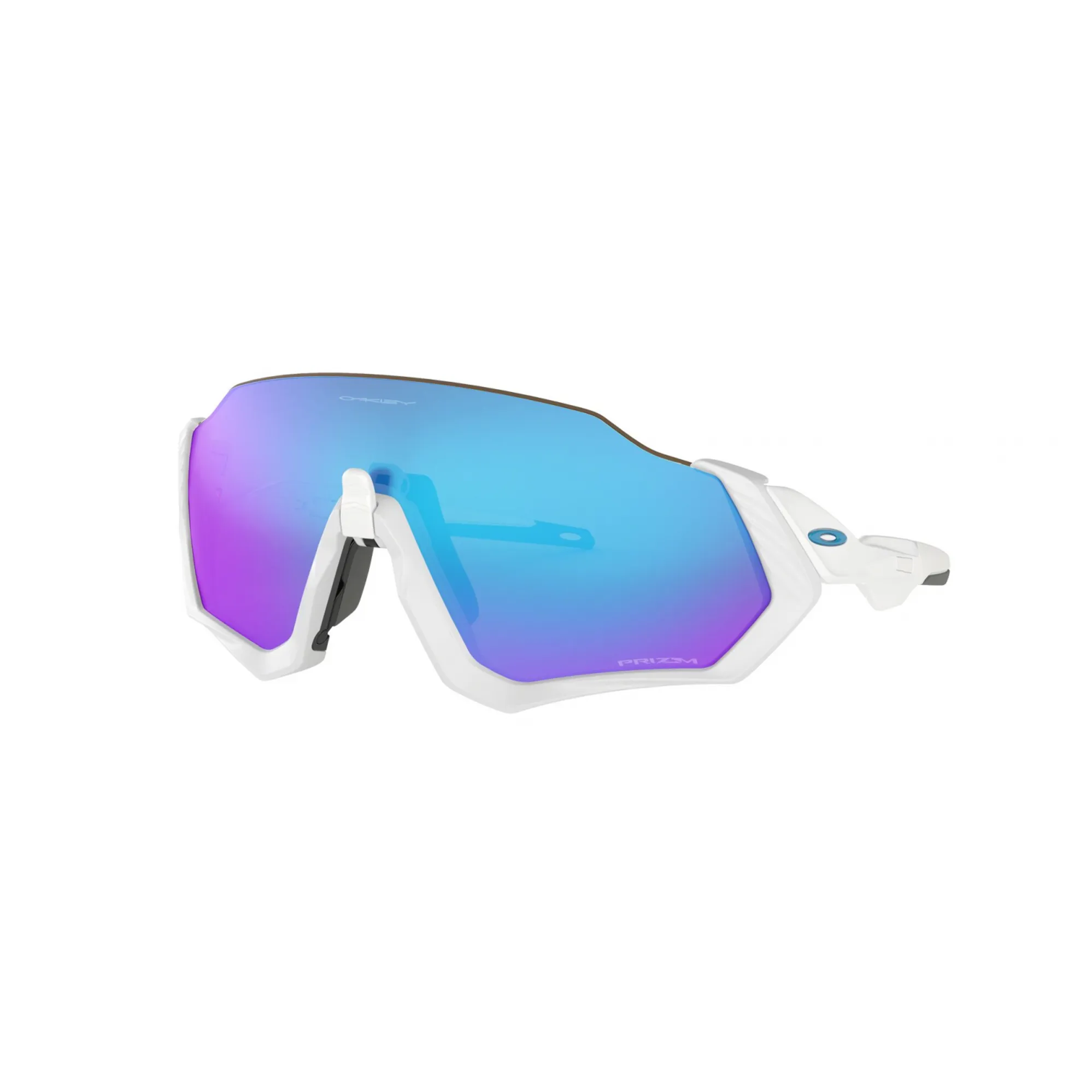 Oakley Flight Jacket Matte White Prizm Sapphire