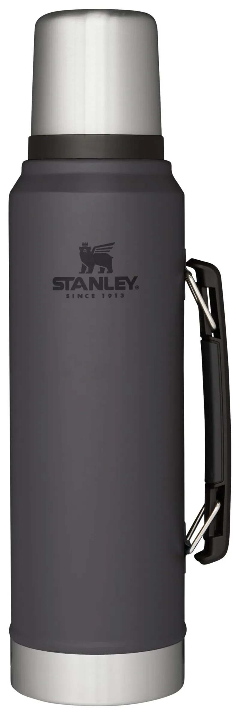 Stanley Thermal Bottle, Classic Legendary Bottle 1.1qt / 1l Hammertone Ice