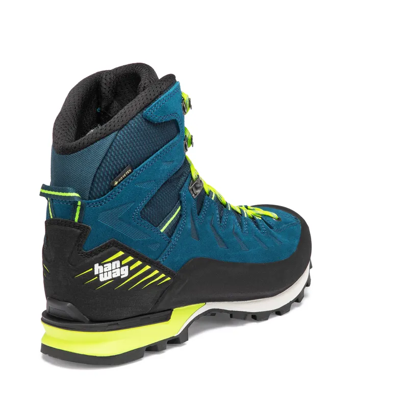 Hanwag Men's Makra Pro GTX Sea Blue/Sulphur-3