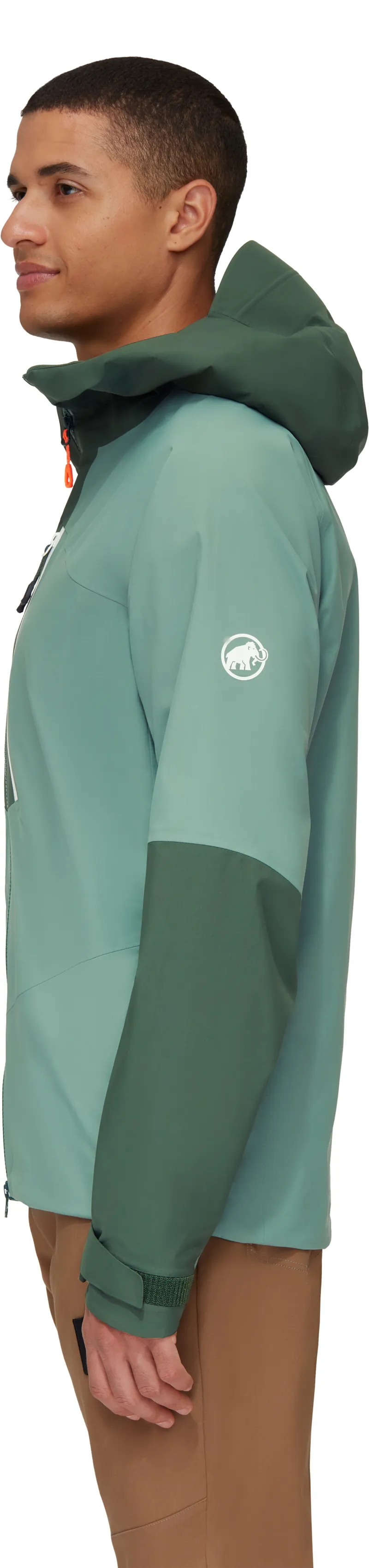 Mammut Mens Taiss HS Hooded Jacket Dark Jade/Woods-6