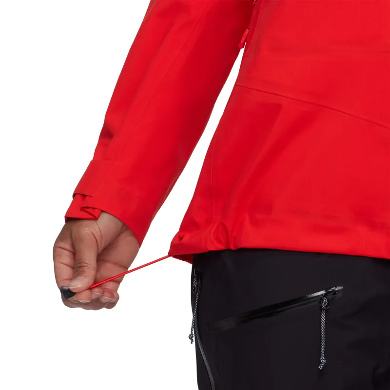 Mammut Womens Taiss HS Hooded Jacket Mammut Red-7