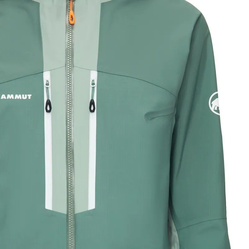 Mammut Womens Taiss HS Hooded Jacket Dark Jade-7