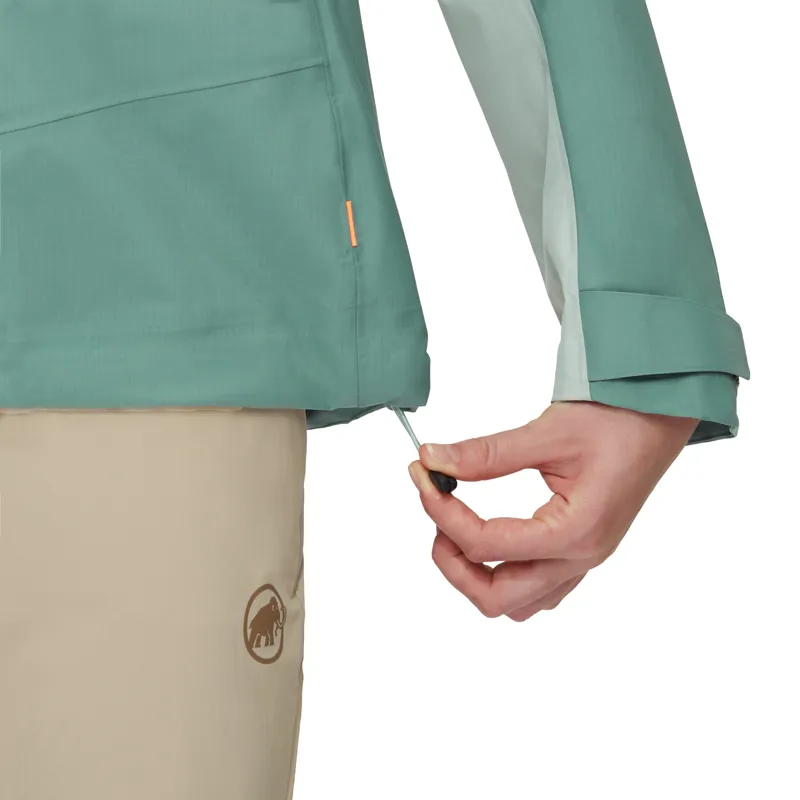 Mammut Womens Taiss HS Hooded Jacket Dark Jade-8