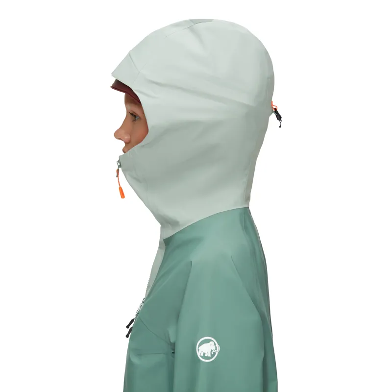 Mammut Womens Taiss HS Hooded Jacket Dark Jade-4