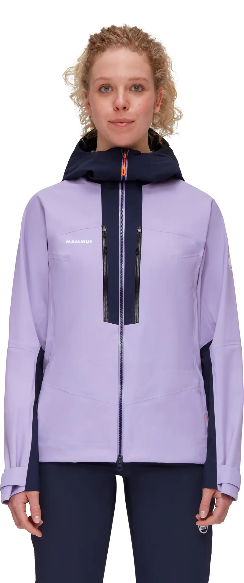 Mammut Womens Taiss HS Hooded Jacket Supernova/Marine-5