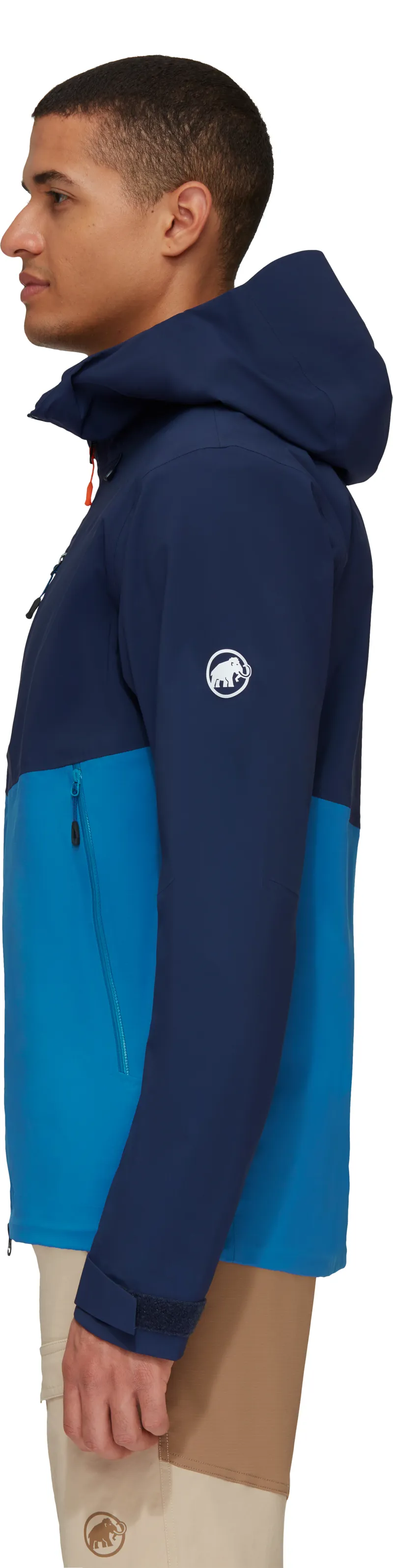 Mammut Mens Alto Guide HS Hooded Jacket Deep Ice/Marine-8