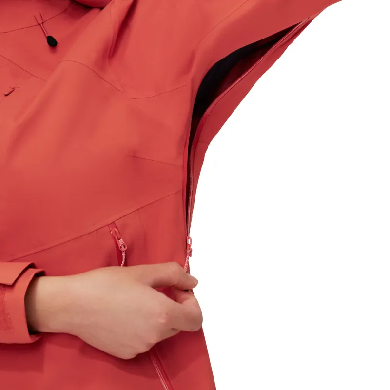 Mammut Womens Alto Guide HS Hooded Jacket Terracotta-4
