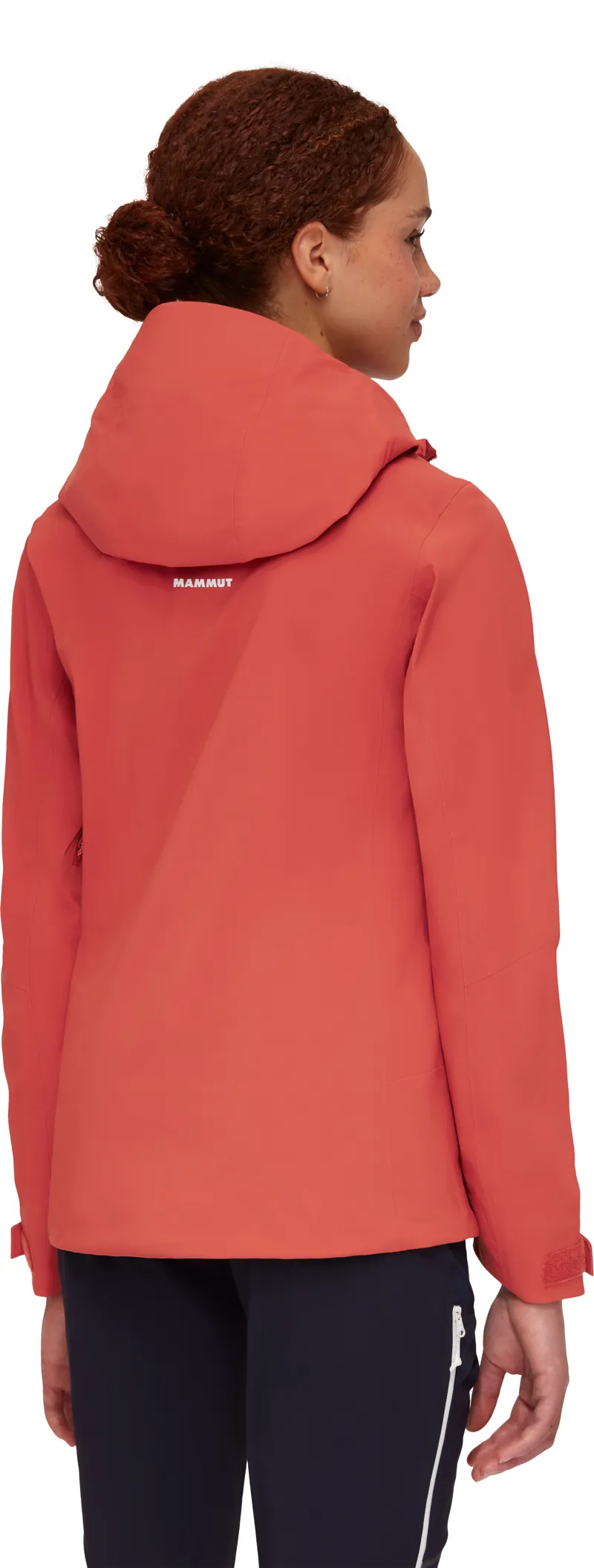 Mammut Womens Alto Guide HS Hooded Jacket Terracotta-3