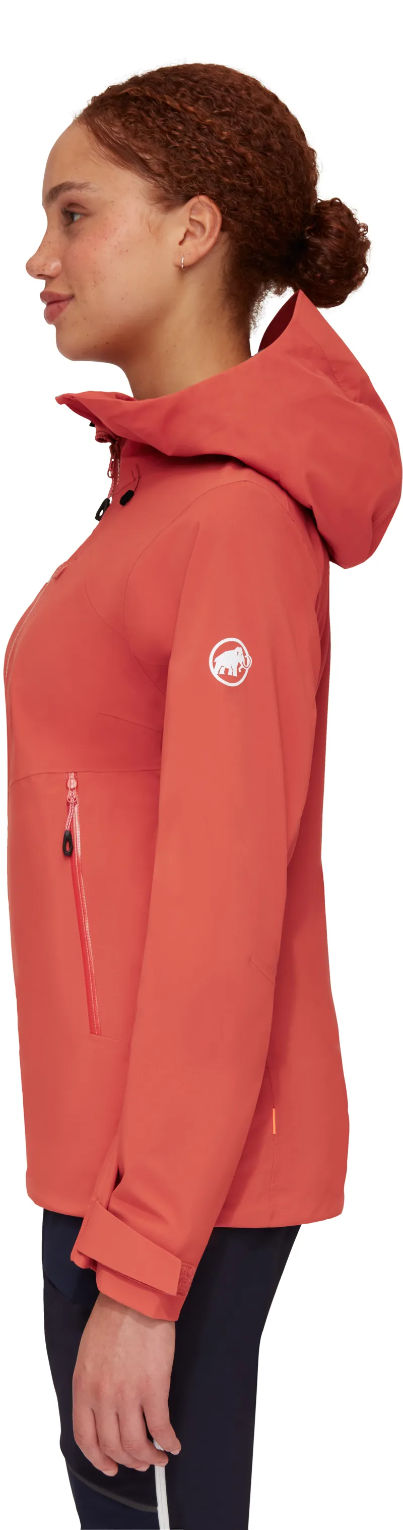 Mammut Womens Alto Guide HS Hooded Jacket Terracotta-2