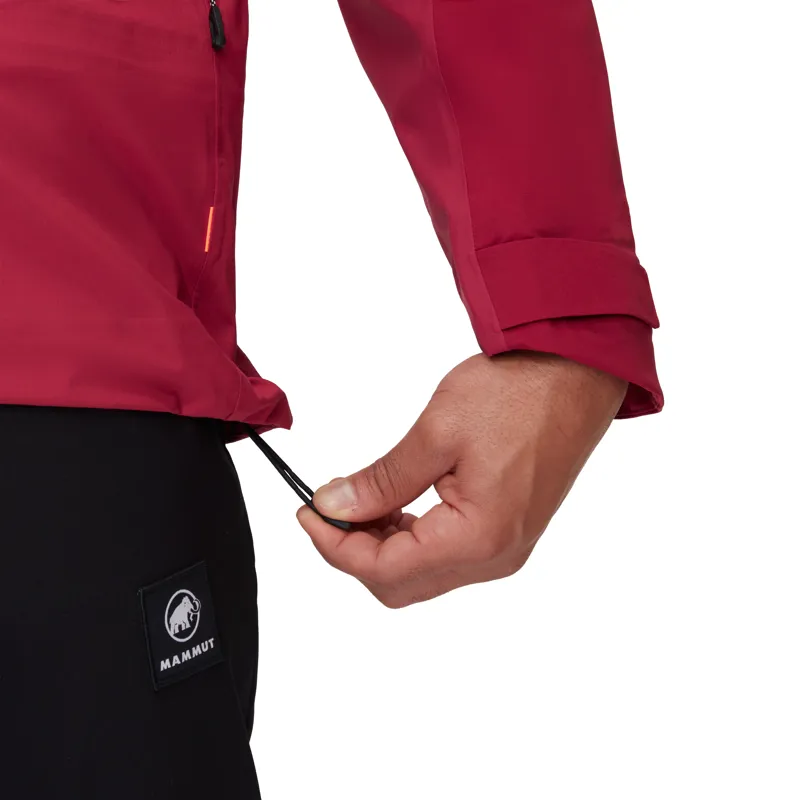 Mammut Men's Taiss Pro HS Hooded Jacket Blood Red-4