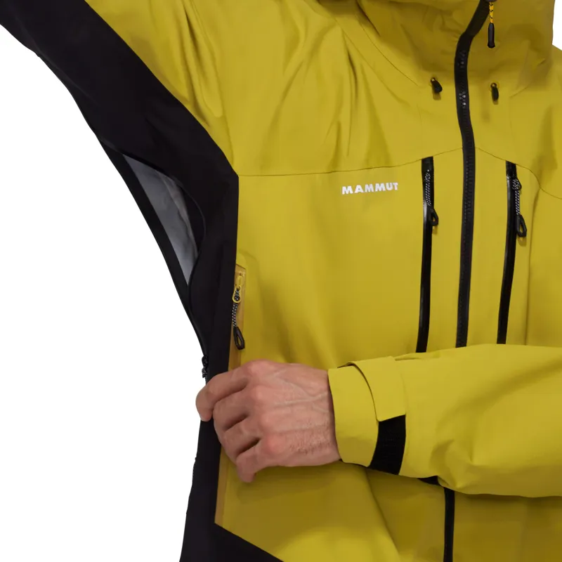 Mammut Mens Taiss Pro HS Hooded Jacket Aura/Black-8