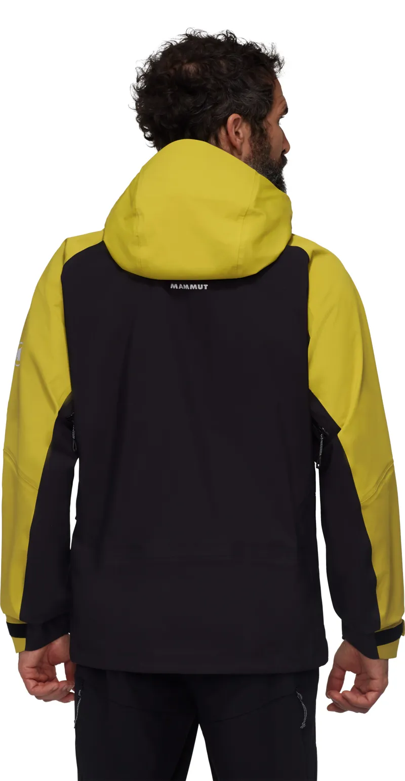 Mammut Mens Taiss Pro HS Hooded Jacket Aura/Black-3