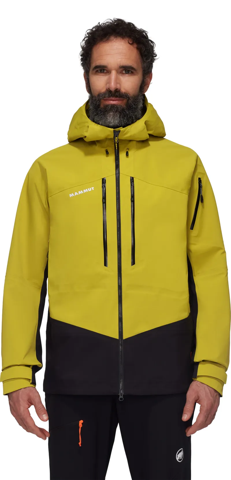 Mammut Mens Taiss Pro HS Hooded Jacket Aura/Black-1