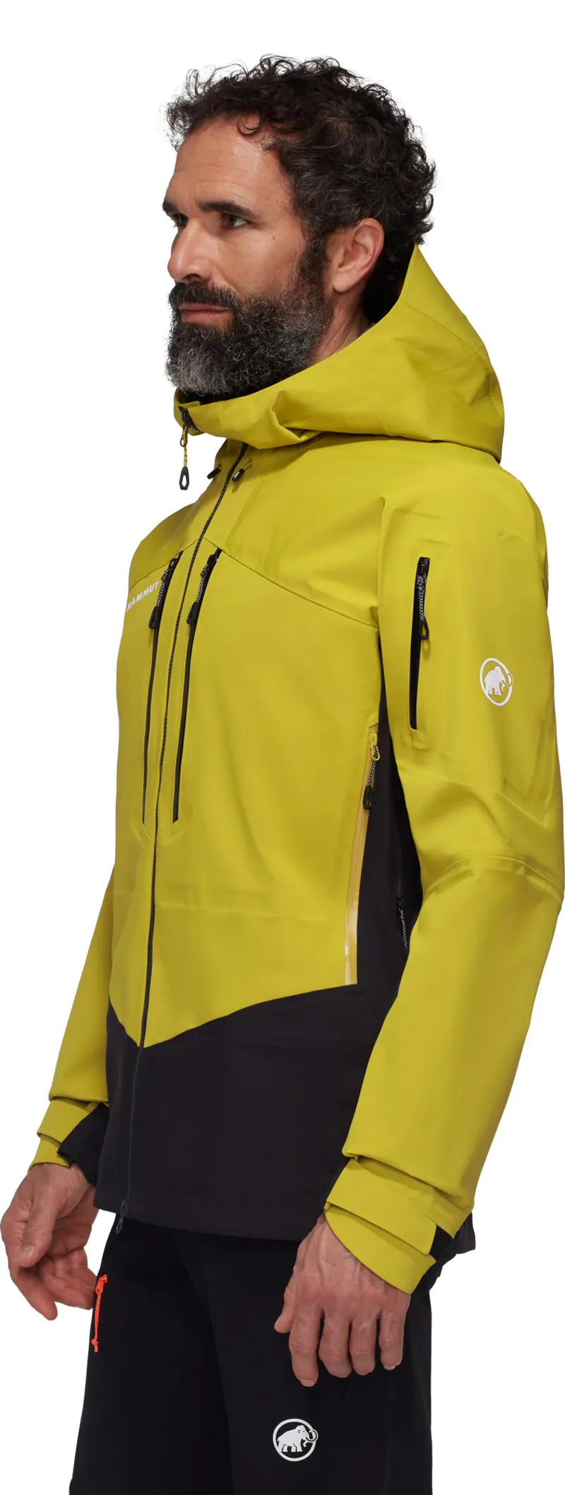 Mammut Mens Taiss Pro HS Hooded Jacket Aura/Black-2