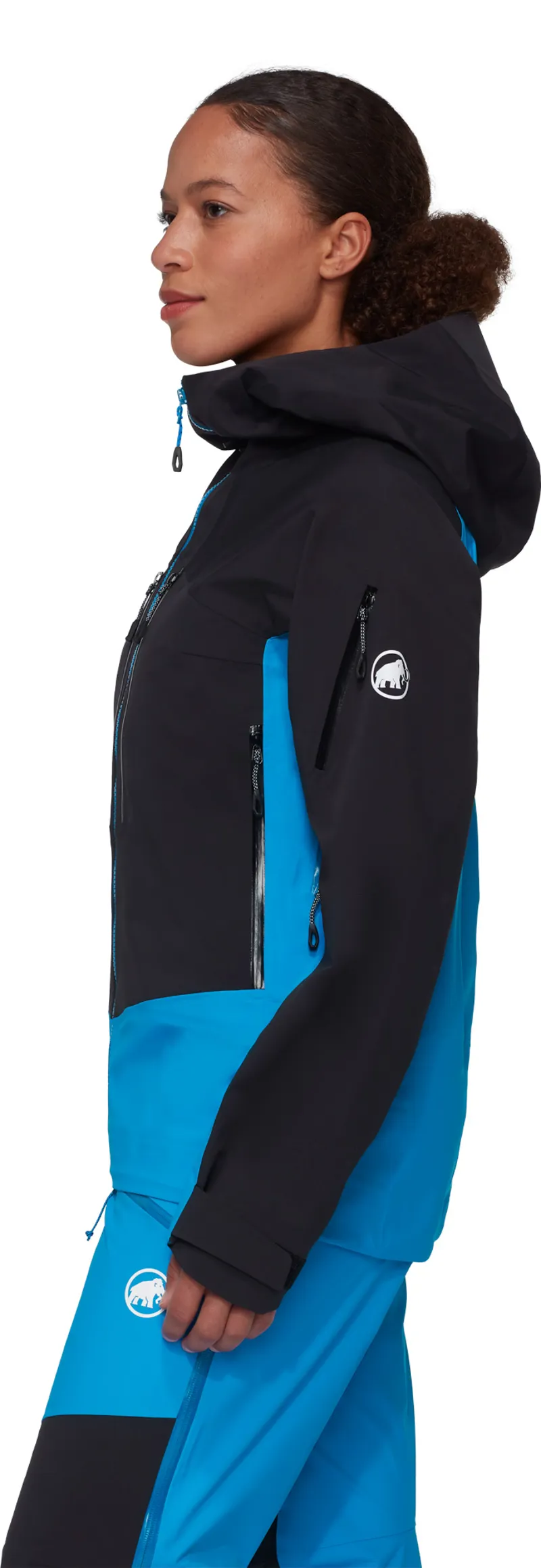 Mammut Women's Taiss Pro HS Hooded Jacket Glacier Blue/Black-2