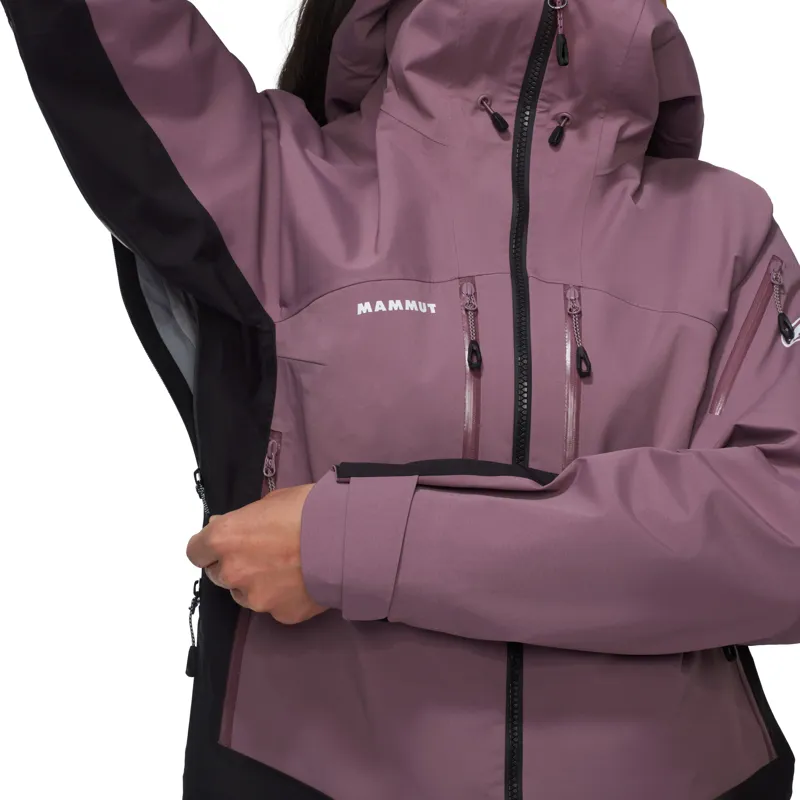 Mammut Women's Taiss Pro HS Hooded Jacket Flux/Black-8