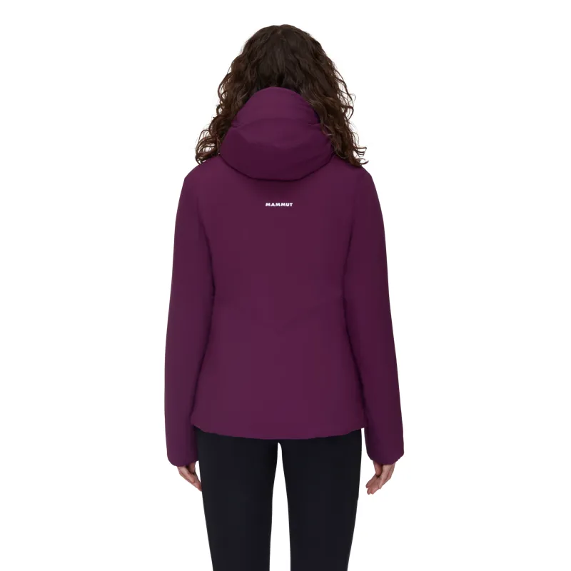 Mammut Womens Rime IN Flex Hooded Jacket Grape-2