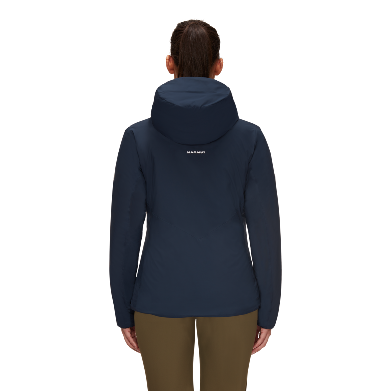 Mammut Womens Rime IN Flex Hooded Jacket Marine-1