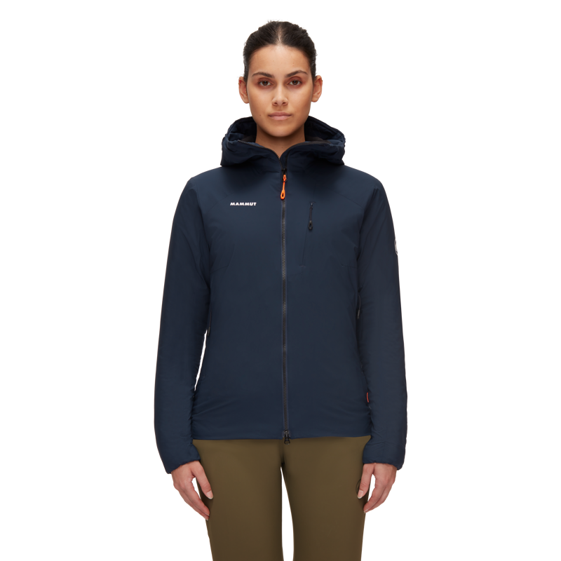 Mammut Womens Rime IN Flex Hooded Jacket Marine-2