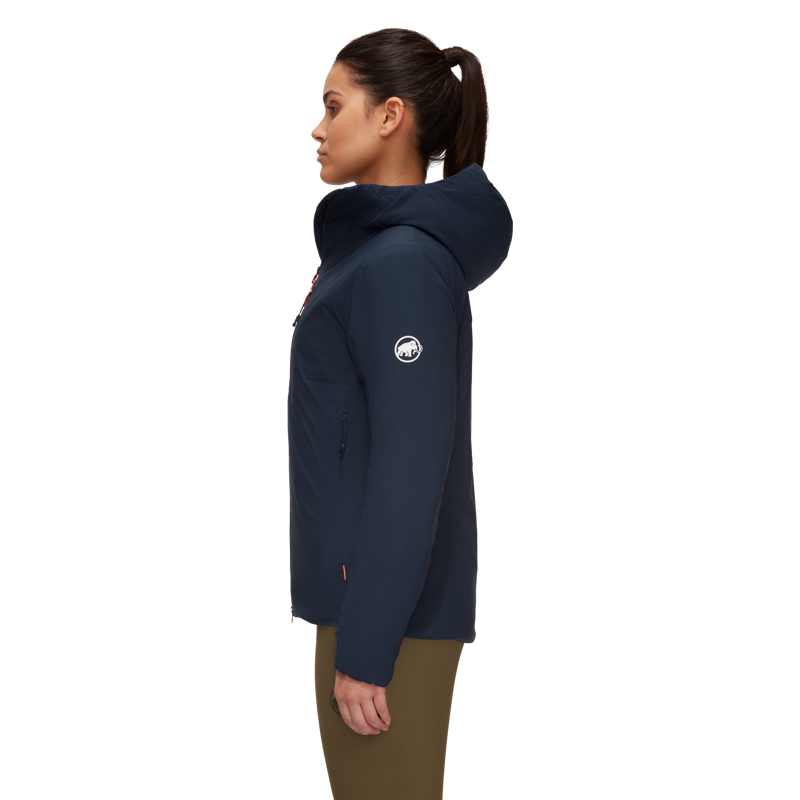 Mammut Womens Rime IN Flex Hooded Jacket Marine-3