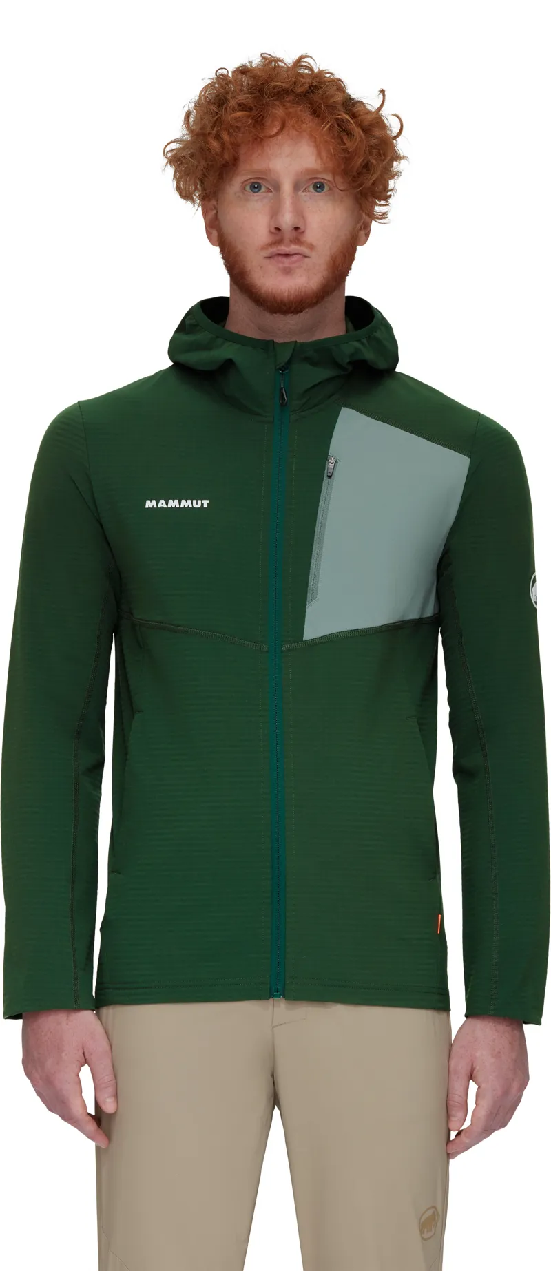 Mammut Mens Madris Light ML Hooded Jacket Woods-1