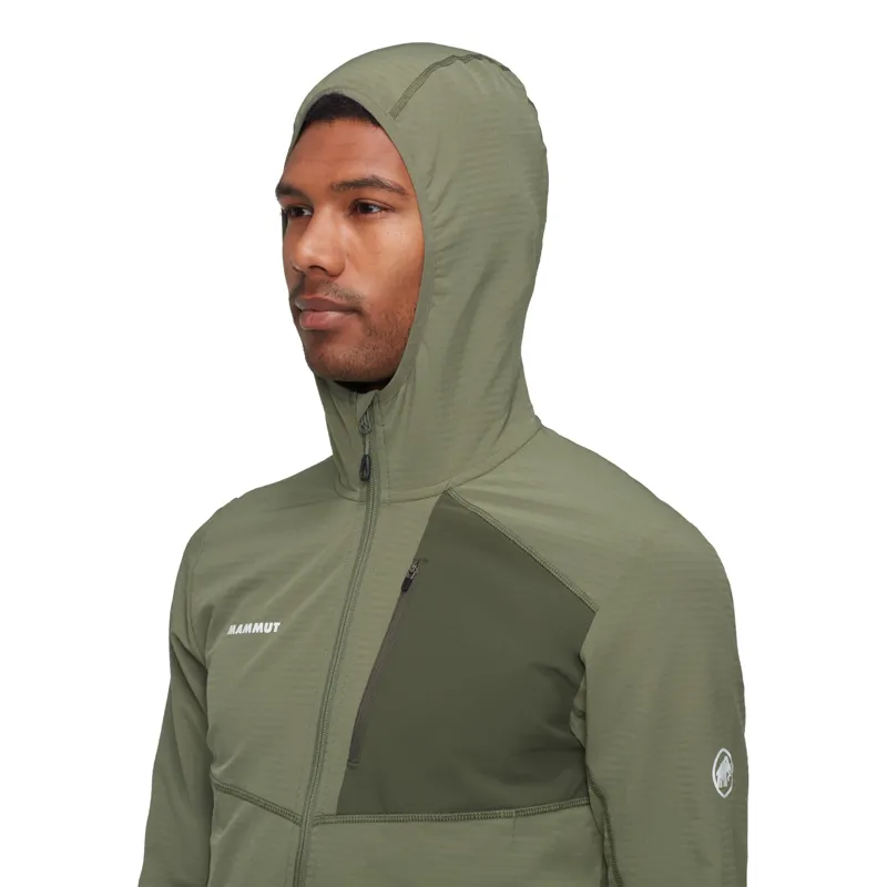 Mammut Men's Madris Light ML Hooded Jacket Marsh-1