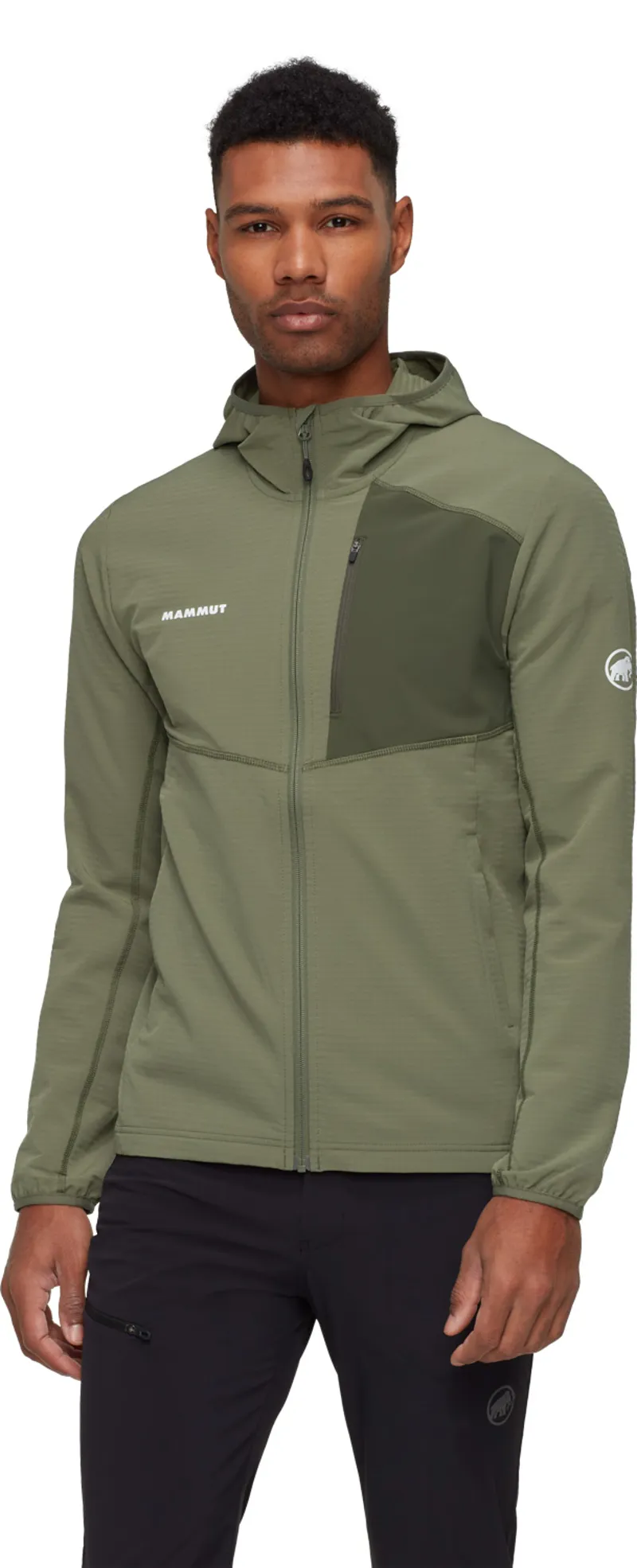 Mammut Men's Madris Light ML Hooded Jacket Marsh-3